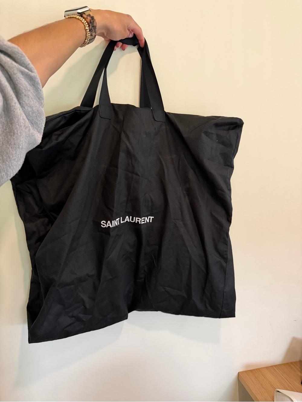 Saint Laurent Zipper garment bag